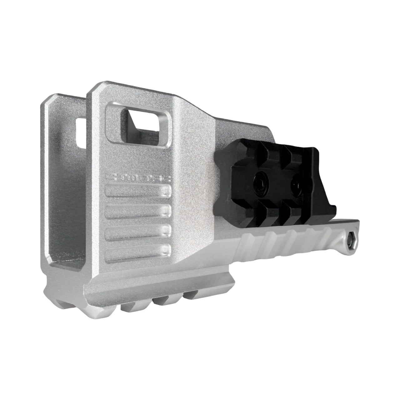 CTM CNC Extended Rail Blast Shield for AAP-01 Maximus Metal - Silver