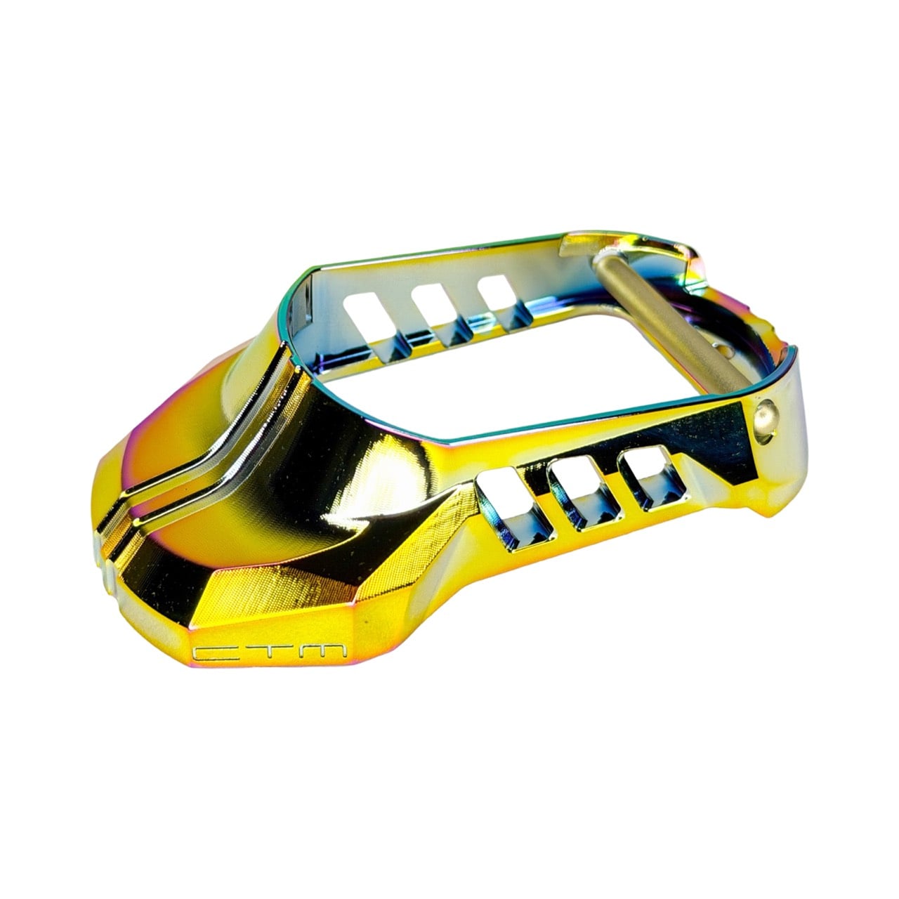 CTM CNC Large Flared Magwell for Hi-CAPA - Electroplated Rainbow