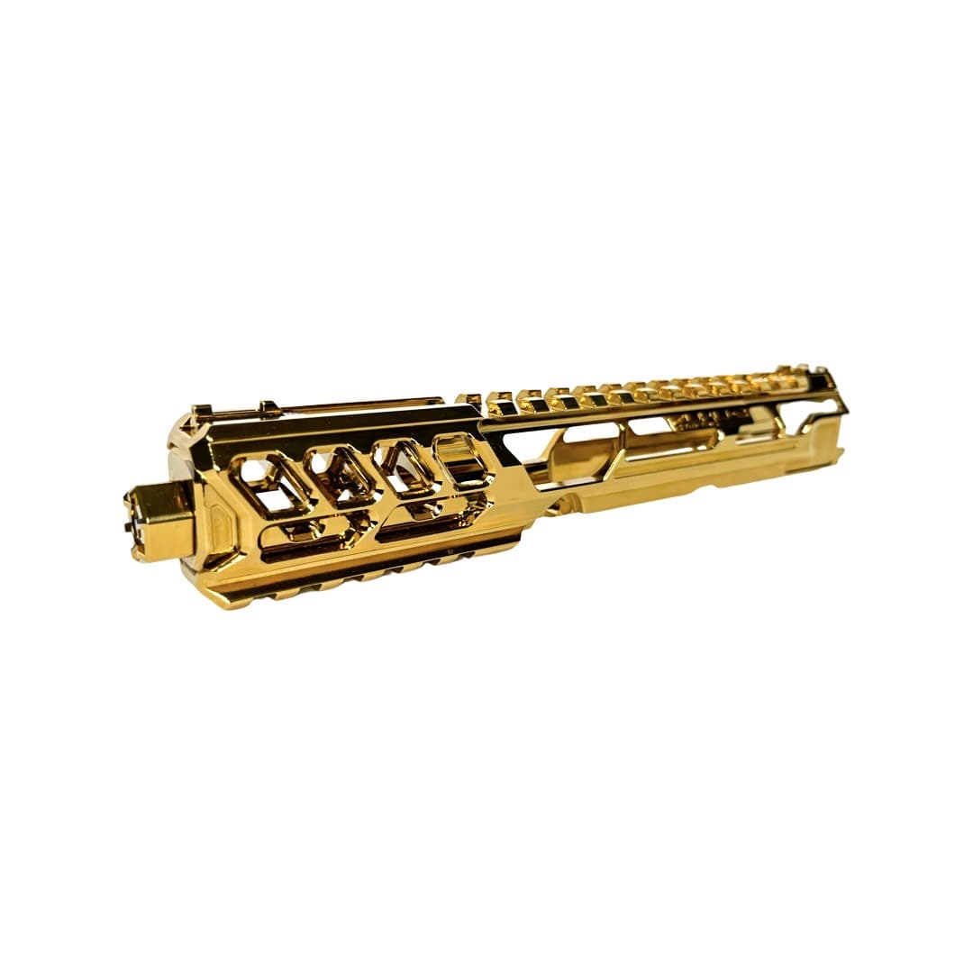 CTM AAP-01/C FUKU-2 CNC UPPER SET - Long Cutout version V2 - Electroplated Gold
