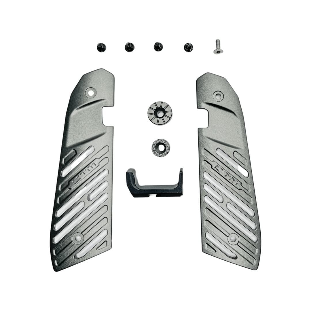 CTM Fuku-2 Frame CNC Aluminium Accessories Full Set (AAP-01/C) - Grey
