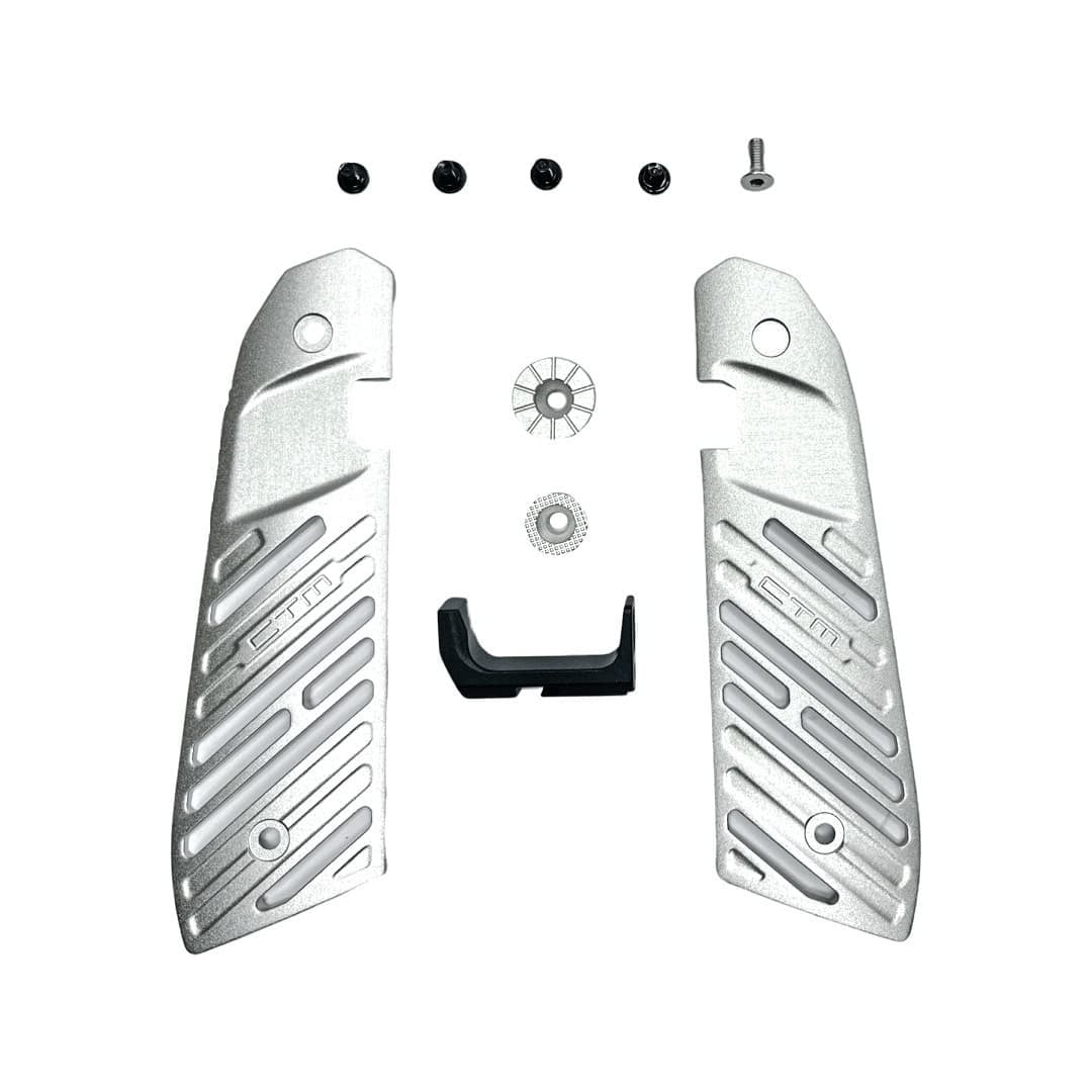 CTM Fuku-2 Frame CNC Aluminium Accessories Full Set (AAP-01/C) - Silver