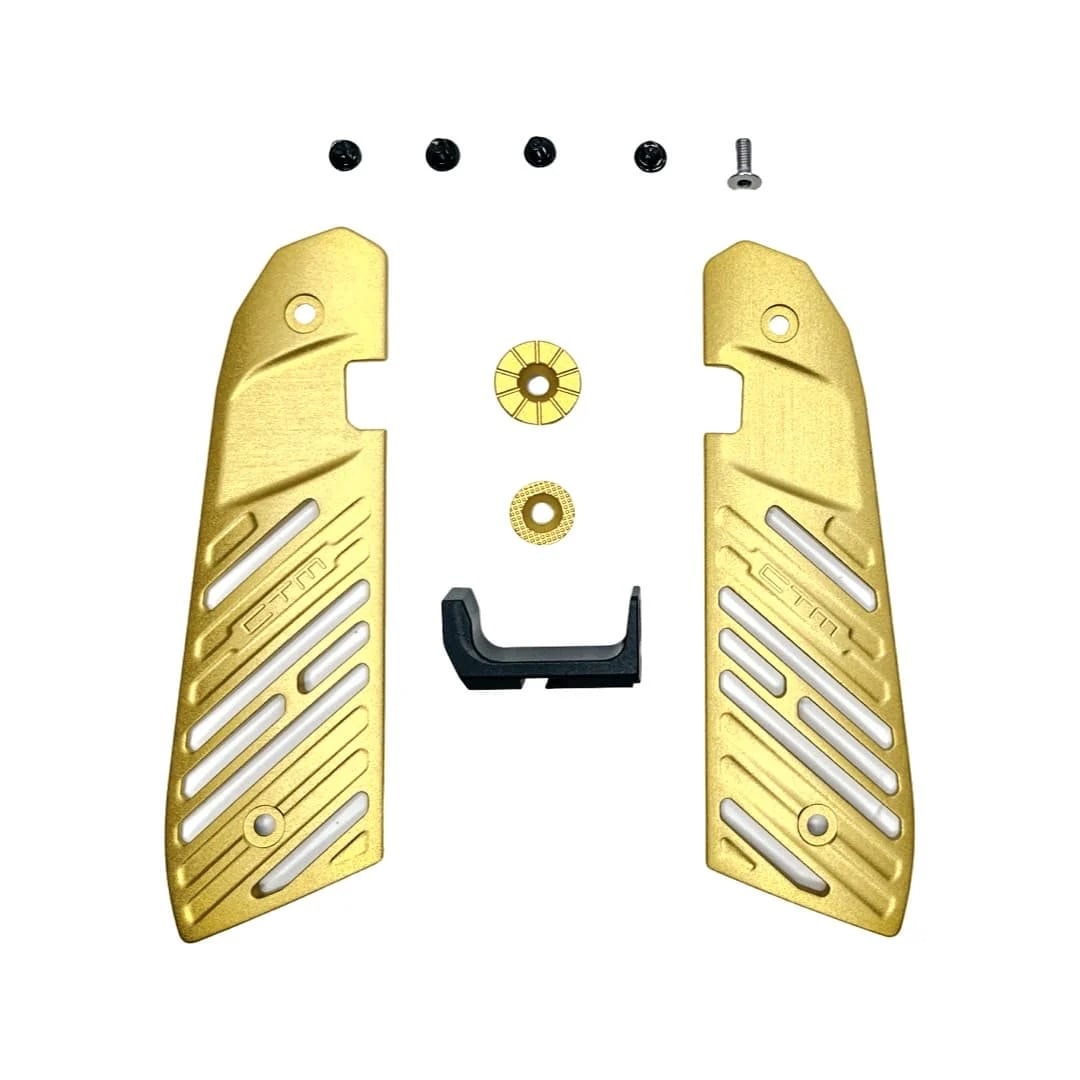 CTM Fuku-2 Frame CNC Aluminium Accessories Full Set (AAP-01/C) - Gold (ETA MAY)