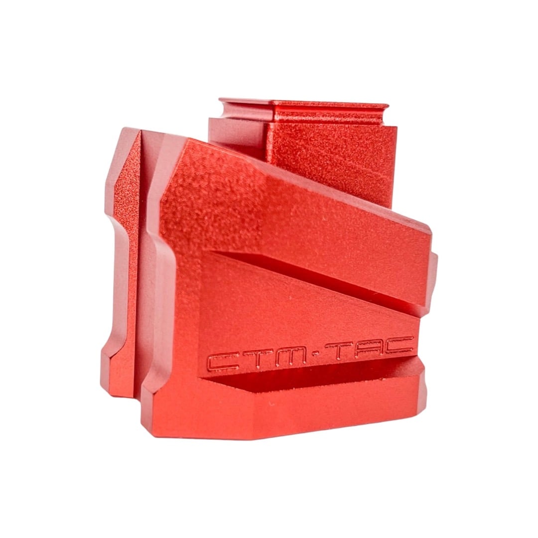 CTM Mag Extension Plate for AAP-01/C (also fits G/EU Series) - Red