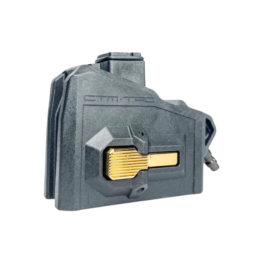 CTM AAP-01/C HPA M4 Magazine Adapter (also fits G/EU Series) - Black/Electroplated Gold