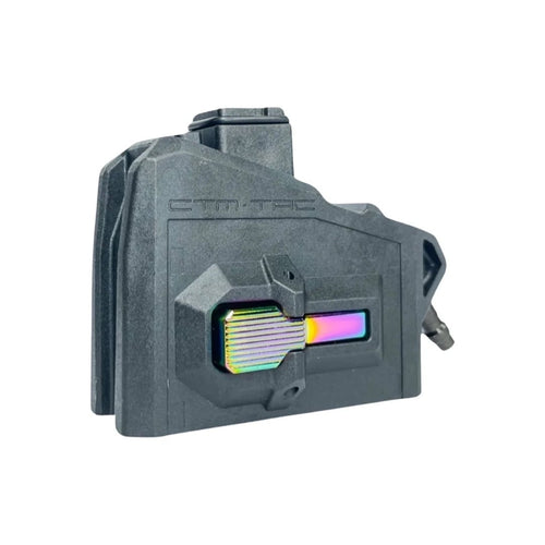 CTM AAP-01/C HPA M4 Magazine Adapter (also fits G/EU Series) - Black/Electroplated Rainbow