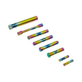 CTM AAP-01 Stainless Steel Pin Set - Electroplated Rainbow