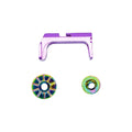 CTM FUKU-2 Frame CNC Magazine Release Set - Electroplated Chameleon (AAP-01/C)