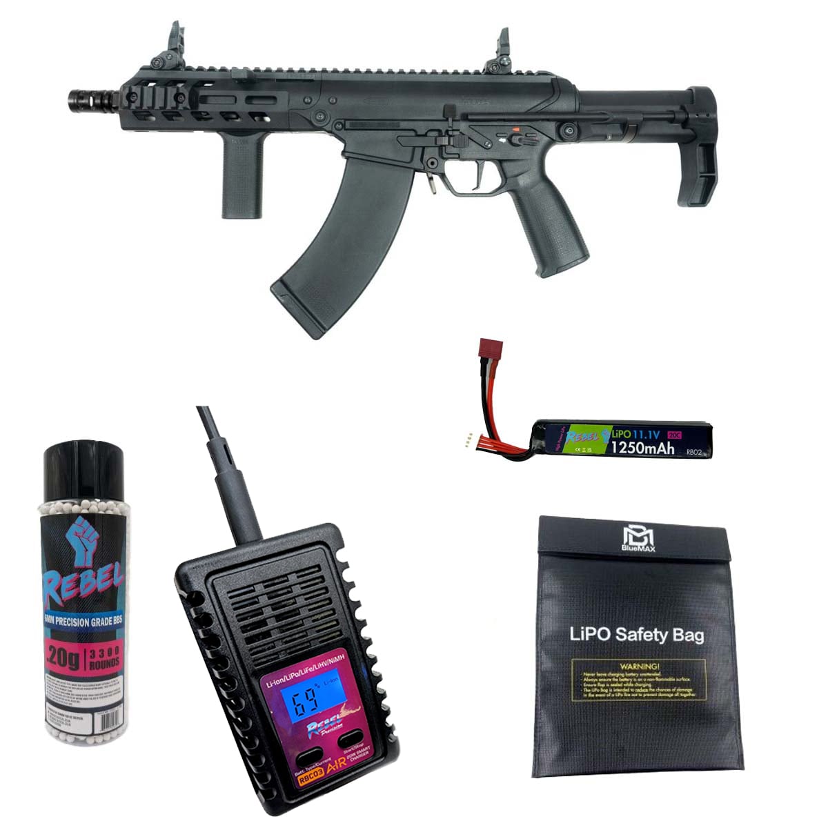 KWA Originals: SCARLETT-47 AEG Rifle Bundle