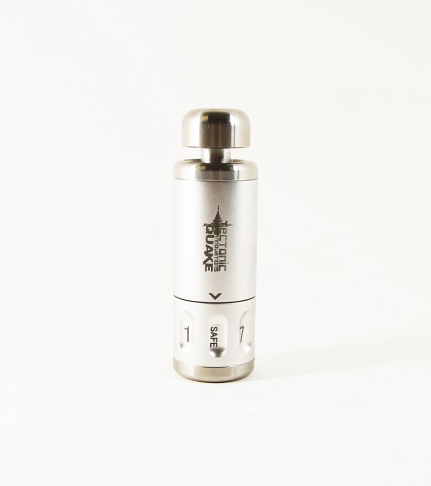 Tectonic Innovations Quake 8-way Impact Grenade Qu8ke Silver