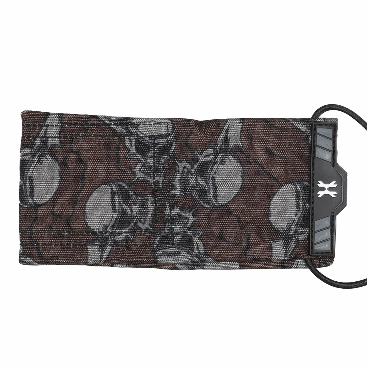HK Barrel Sock - Hostilewear Skulls Brown