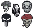 Buy Any 5 Patches, Get the Cheapest Free (Themed Packs)-Skulls