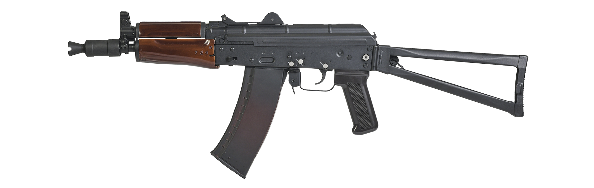 VFC AVS-74U AK GBBR - Black/Wood