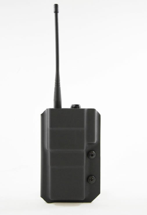 Deadly Customs Baofeng UV-5R Extended Radio Kydex Holster - Black