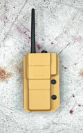 Deadly Customs Baofeng UV-5R Extended Radio Kydex Holster - Tan