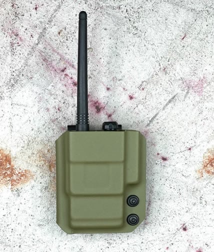 Deadly Customs Baofeng UV-5R Radio Kydex Holster - Green
