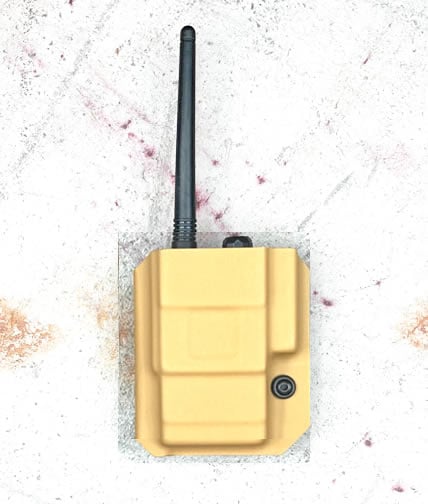 Deadly Customs Baofeng UV-5R Radio Kydex Holster - Tan