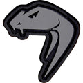 VIPER Rubber Logo Patch - Venom Titanium