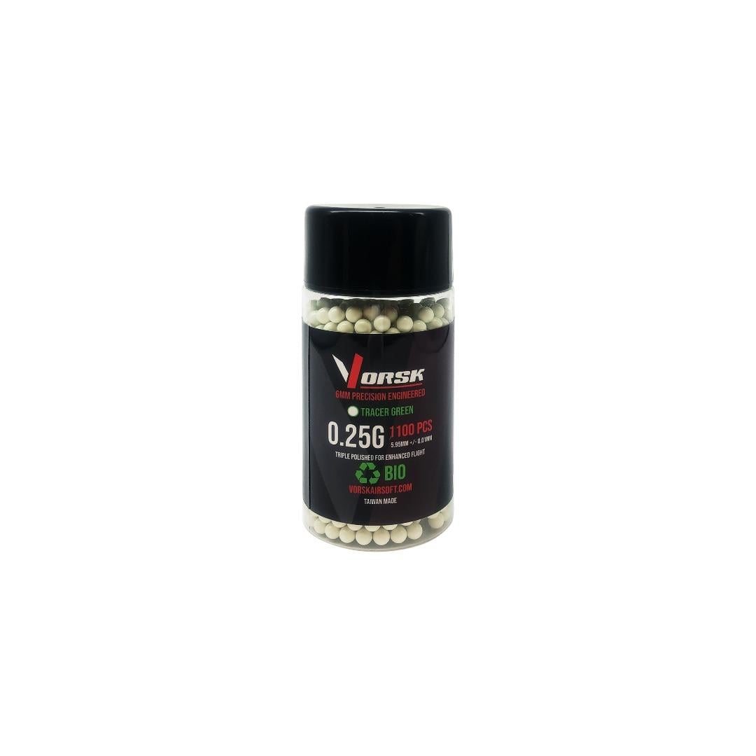 VORSK Bio Tracer Green 0.25G 1100rd Bottle