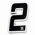 HK Rubber Number Patch - 2