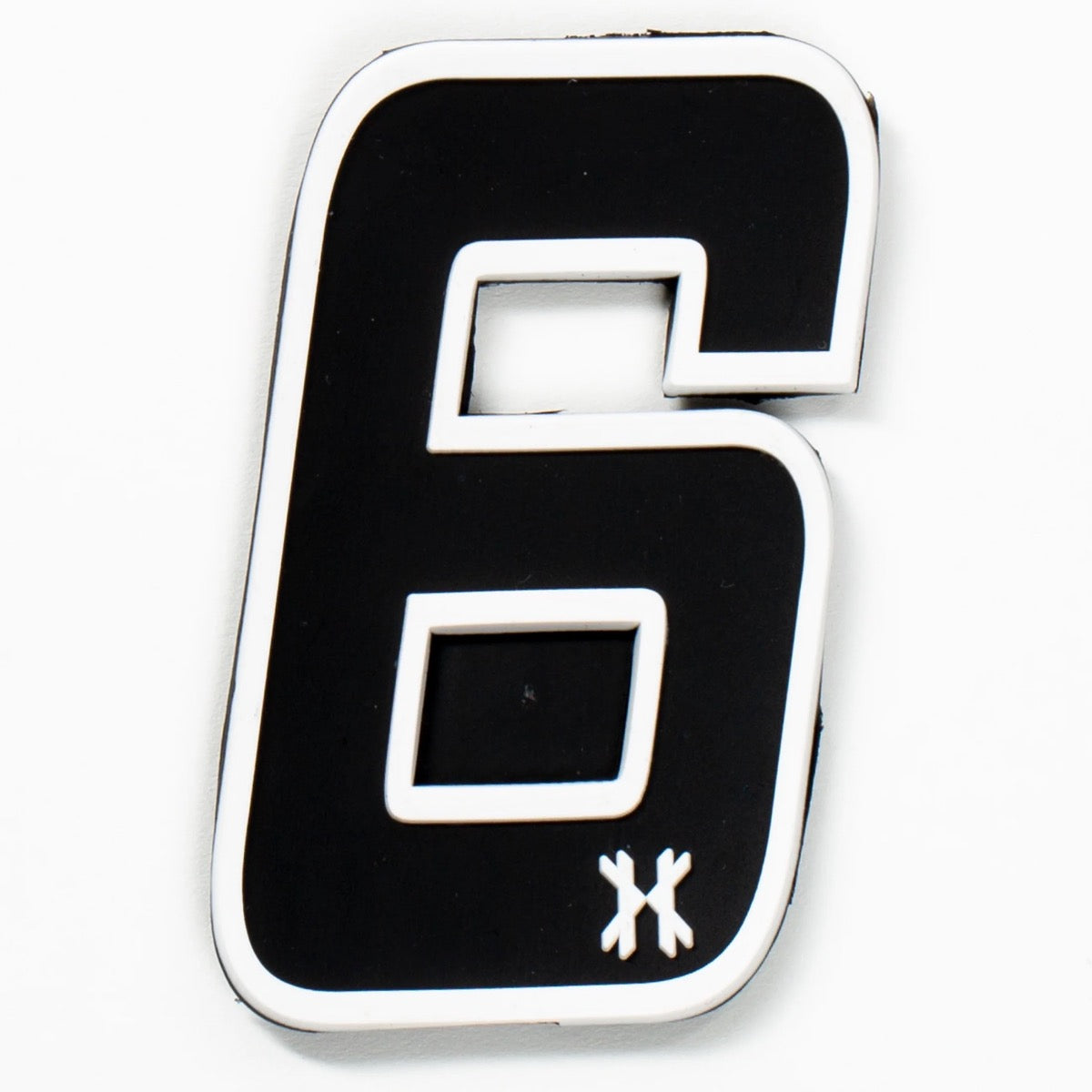 HK Rubber Number Patch - 6