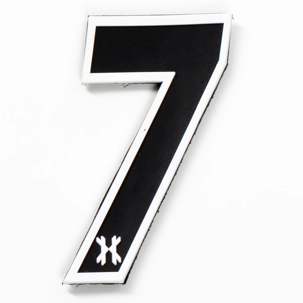 HK Rubber Number Patch - 7