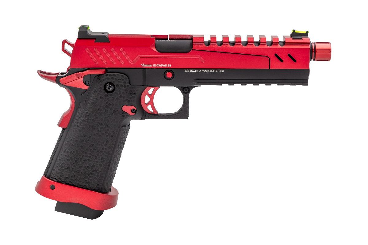 VORSK HI-CAPA 5.1 Split Slide Red/Black