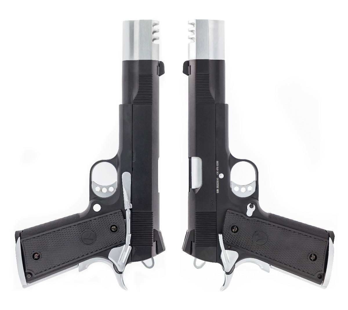 Vorsk VP-X Gas Blowback Pistol - Black/Chrome Double Pack