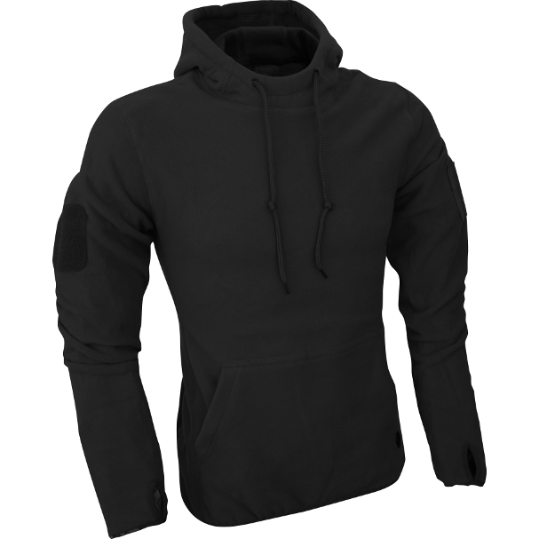 Viper Fleece Hoodie - Black