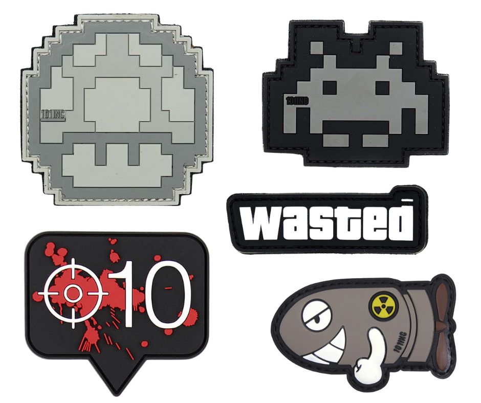 Buy Any 5 Patches, Get the Cheapest Free (Themed Packs)-Video Games