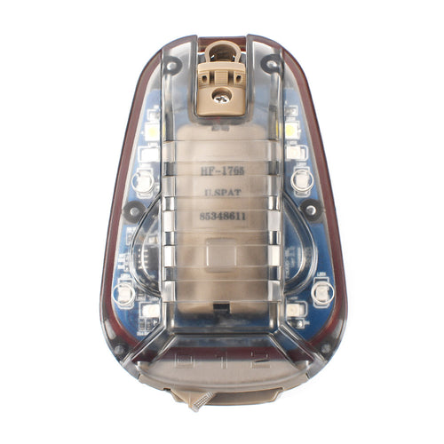 Rebel Tactical Helmet Light (Blue Light)-Tan