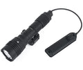 Rebel PROTAC Tactical Torch Flashlight 900 Lumen with Remote Dual Switch - Black