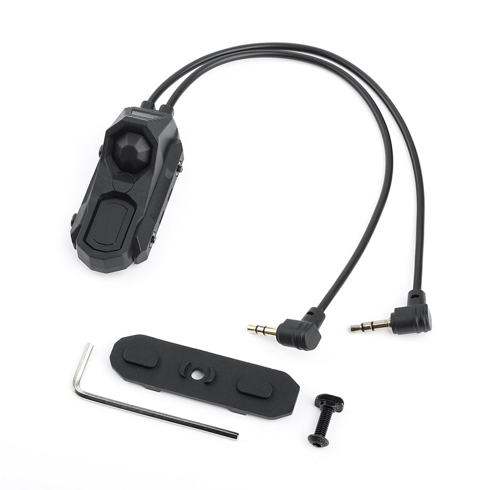 Rebel AN Double Port Pressure Switch (3.5mm) - Black