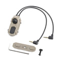 Rebel AN Double Port Pressure Switch (3.5mm) - Dark Earth