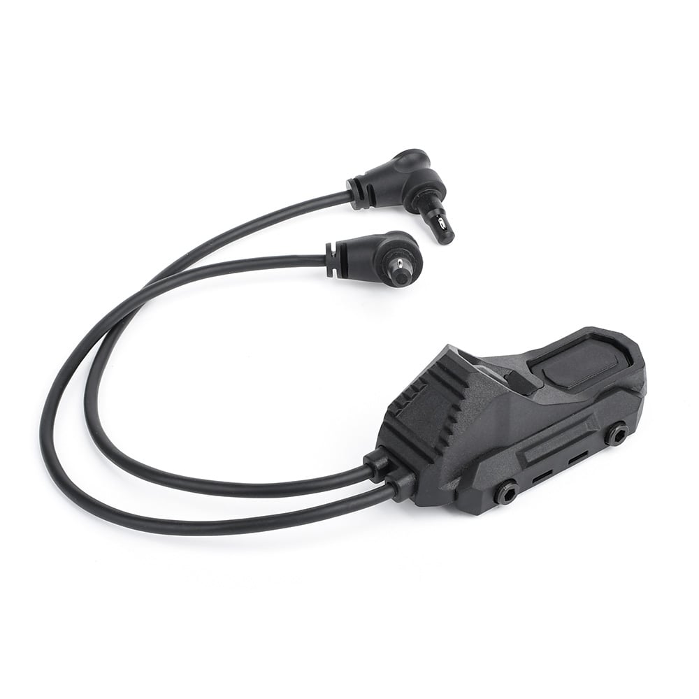 Rebel AN Double Port Pressure Switch (2x Crane Plug)-Black
