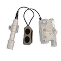 Rebel Double Remote Control for Flashlight and PEQ (SF & 2.5mm) -Tan