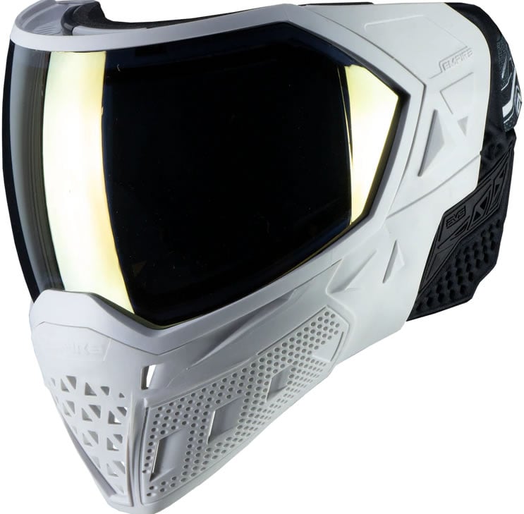 Empire EVS Goggle (with 2 Lenses) - White/White