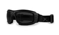 Wiley X Lynx Folding Eye Protection (Grey/Clear Lenses) - Black