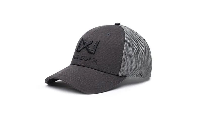 Wiley X Trucker Cap (WX Logo) - Grey/Black