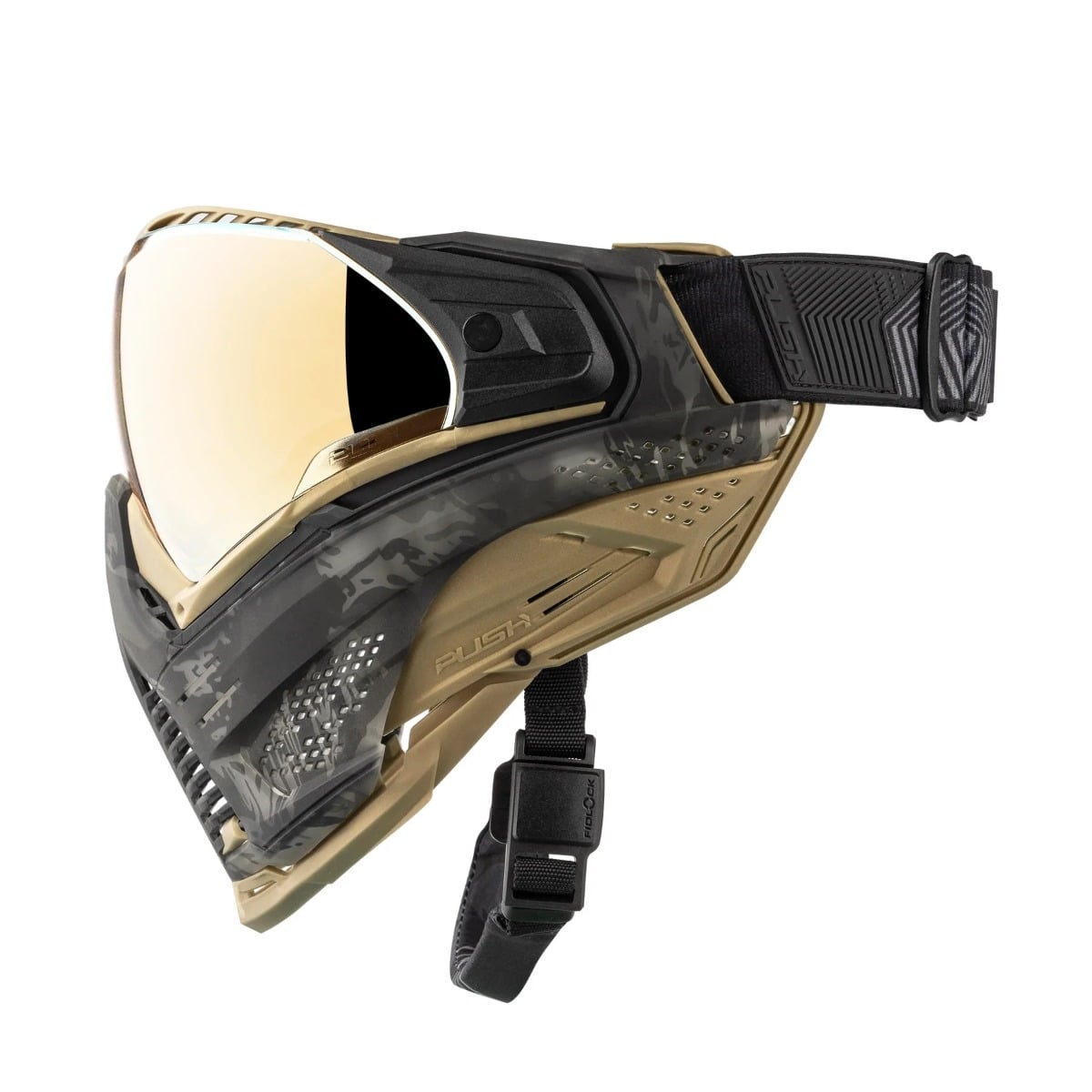 Push Unite Mask XL - FLX Smoke Camo / Gold